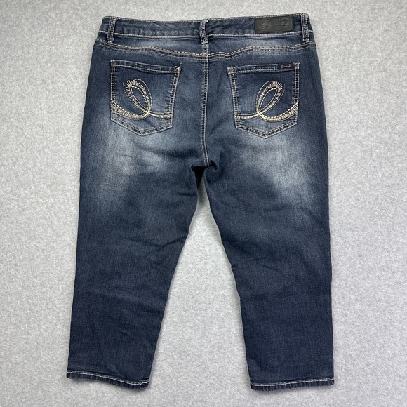 Seven 7 Women's‎ Capri Jeans Size 14 - Picture 2 of 7